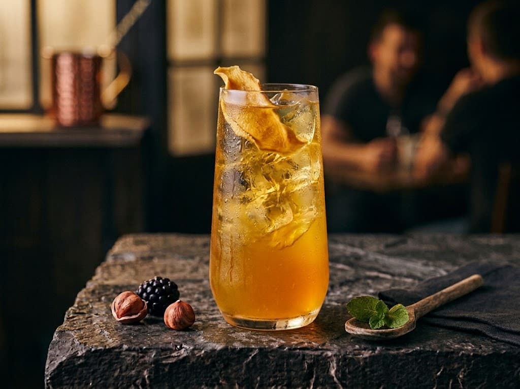 Ice Tea Mango — Aura Cafe
